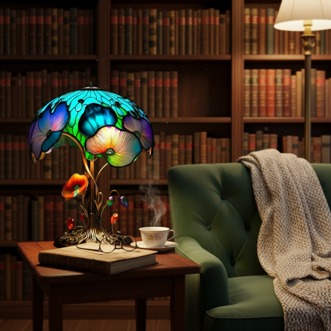 Boho Chic Paddenstoel Bloem Lamp