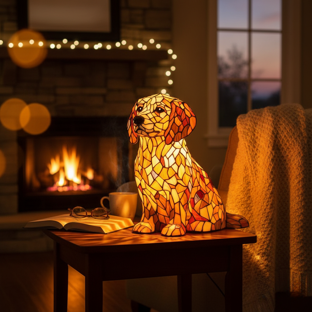 Lily de Spirituele Gouden Retriever Beeldje