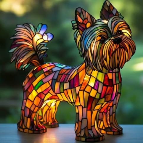 Stralende Yorkshire Terrier