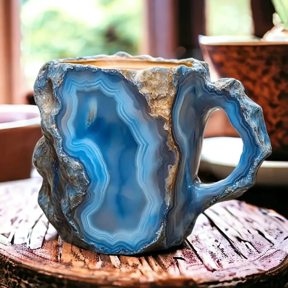 Kristal-Infused Mineraal Koffiemokken