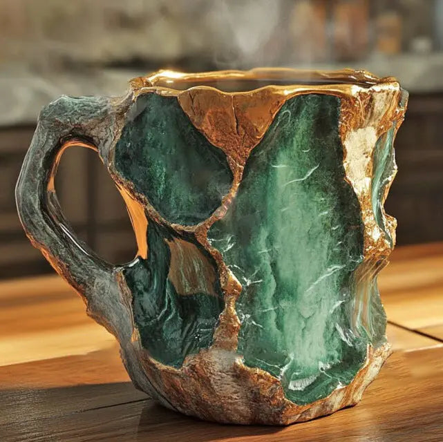 Kristal-Infused Mineraal Koffiemokken